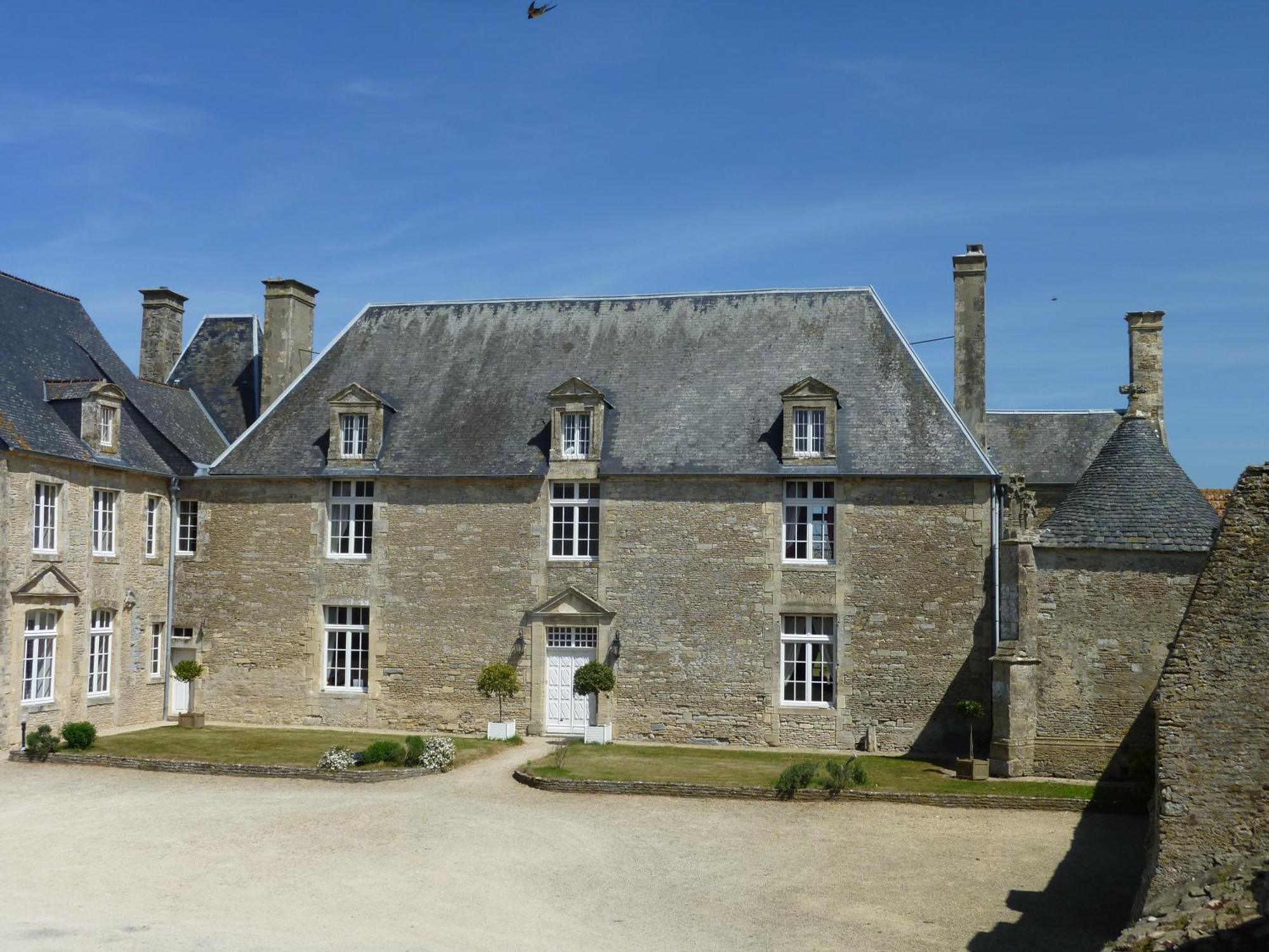 Manoir De L'Hermerel Gefosse-Fontenay Bagian luar foto